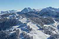 Flugaufnahmen - Skigebiet Alpendorf