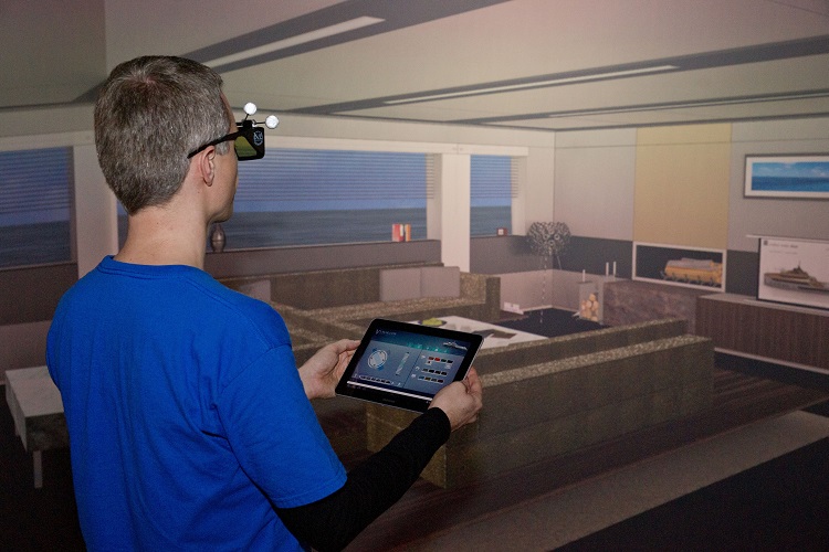 VR-Installation DAVE: In immersiven VR-Welten lassen sich Bauvorhaben begutachten und Änderungen int VR-Installation DAVE: In immersiven VR-Welten lassen sich Bauvorhaben begutachten und Änderungen int