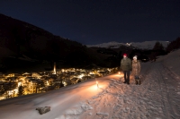 Nächtlicher Spaziergang im Schnee