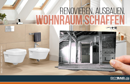 Einfach das Badezimmer renovieren