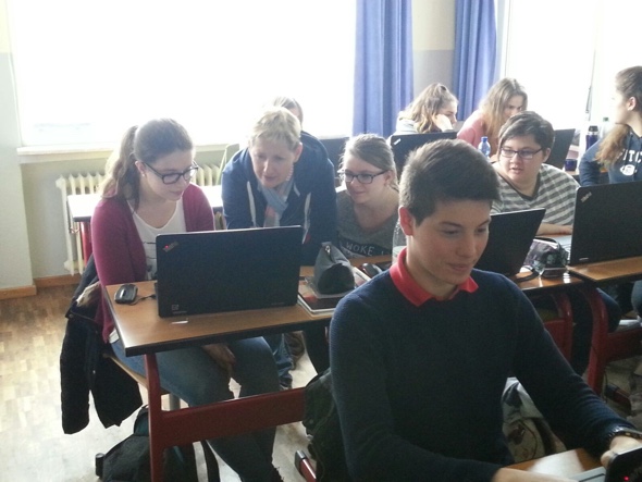 Realschulwechsel: Schüler aus Raum Ingelheim in der Steinhöfelschule. (Bildquelle:©Steinhöfelschule)
