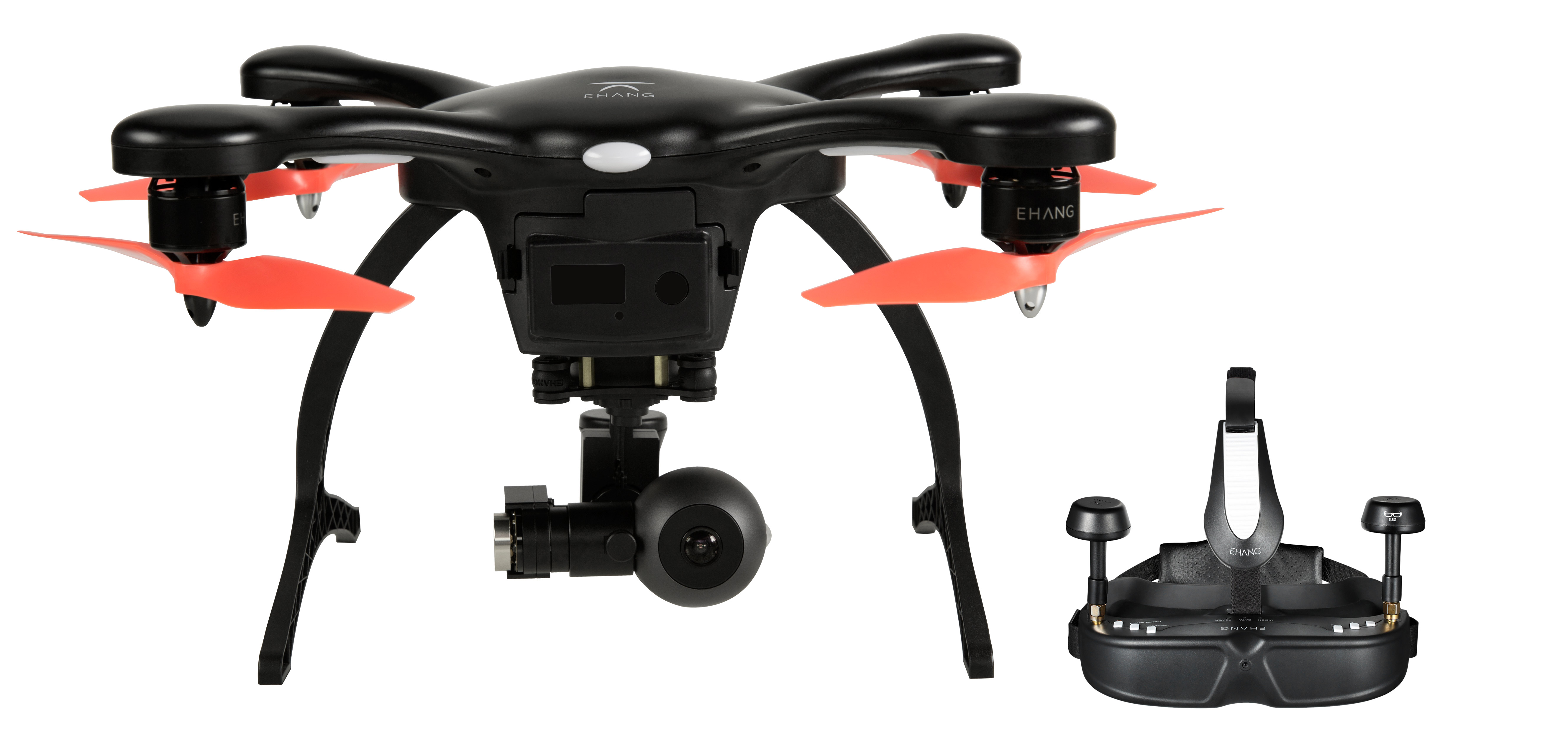 Ghostdrone 2.0 mit 4K-Kamera und VR-Brille Ghostdrone 2.0 mit 4K-Kamera und VR-Brille