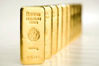Goldbarren 