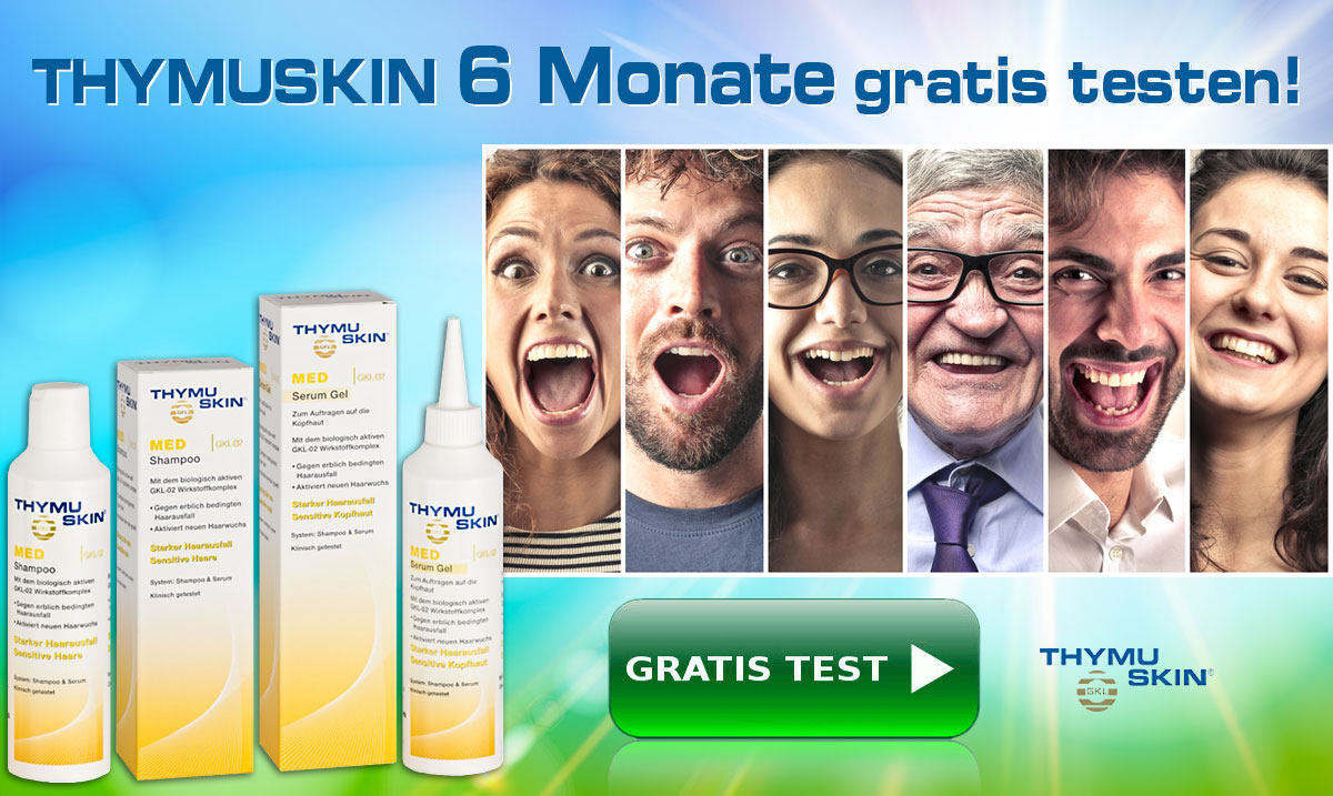 Thymuskin führt einen sechs Monate Gratis-Test durch. Interessierte Tester können sich jetzt dafür a Thymuskin führt einen sechs Monate Gratis-Test durch. Interessierte Tester können sich jetzt dafür a