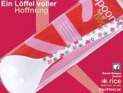 Neuauflage des Löffel voller Hoffnung für Darfur Neuauflage des Löffel voller Hoffnung für Darfur