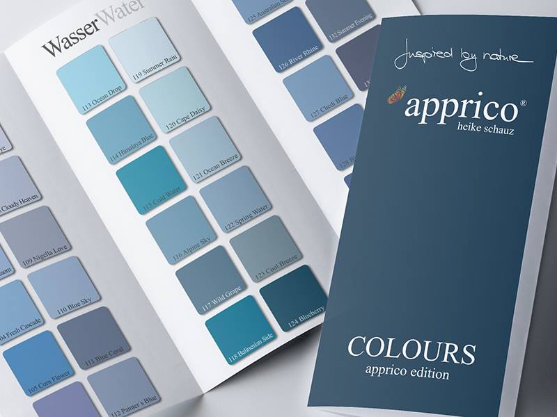 COLOURS apprico edition - Farbkarte mit 144 Farbtönen zur harmonischen Raumgestaltung nach Feng Shui
