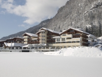 Großaufnahme vom Hotel Alpina