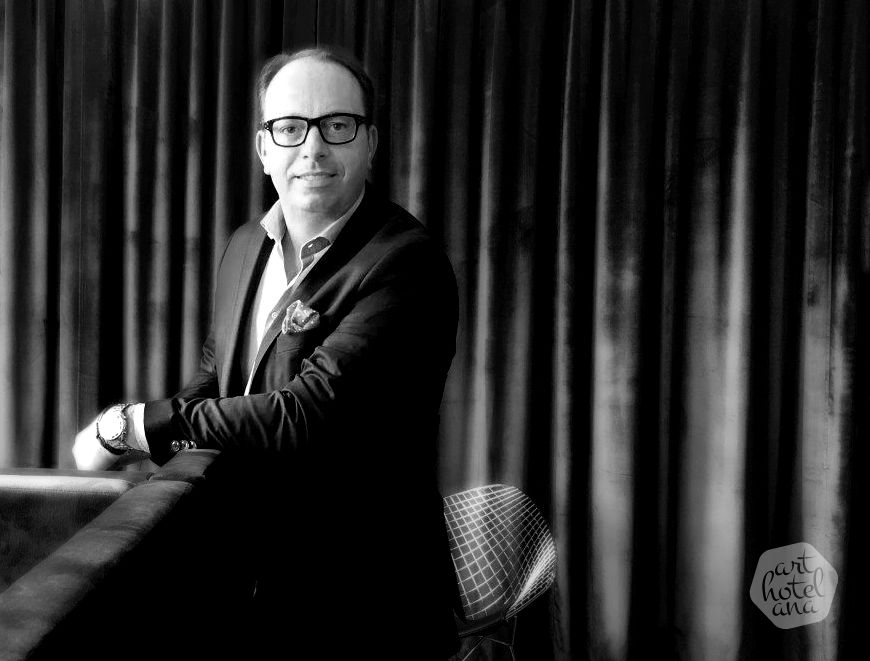 Steve Gfrörer leitet das Arthotel ANA Symphonie in Leipzig. (Bildquelle: http://ana-hotels.de/sympho Steve Gfrörer leitet das Arthotel ANA Symphonie in Leipzig. (Bildquelle: http://ana-hotels.de/sympho