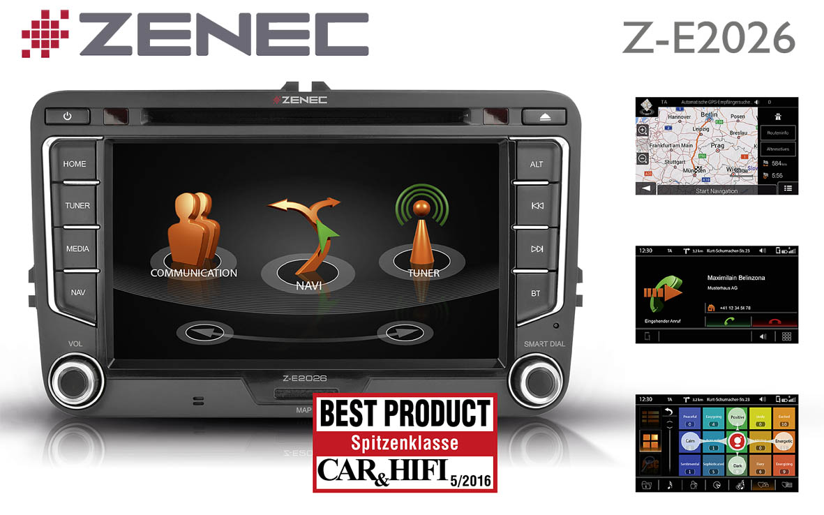 Supertest für den Z-E2026?ZENECs Navi für VW