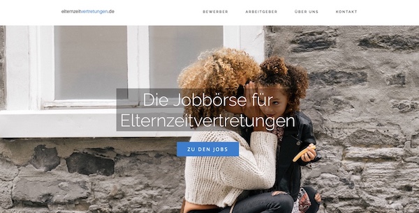 elternzeitvertretungen.de: Das erste Jobportal in Deutschland für Elternzeitvertretungen ist online.