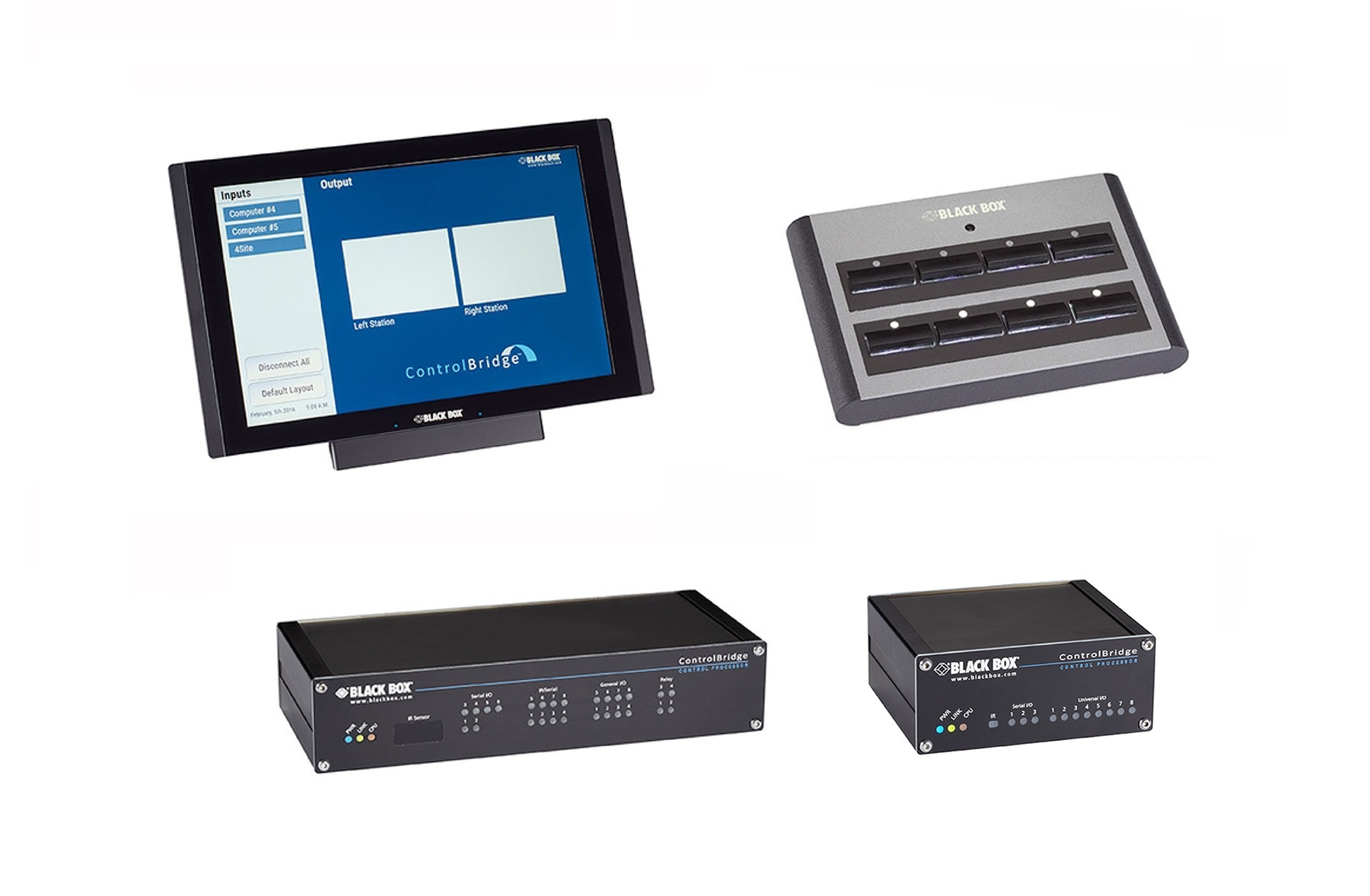 Das neue Steuerungs-System ControlBridge mit intuitiver Touchscreen-Steuerung