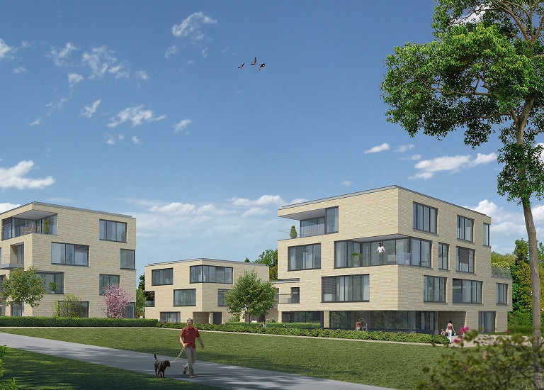 Wohnanlage Maienweg, Ulm-Söflingen, Grafik (Bildquelle: Eberhardt Immobilienbau GmbH)