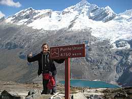 Auf dem Santa Cruz-Trek in Peru