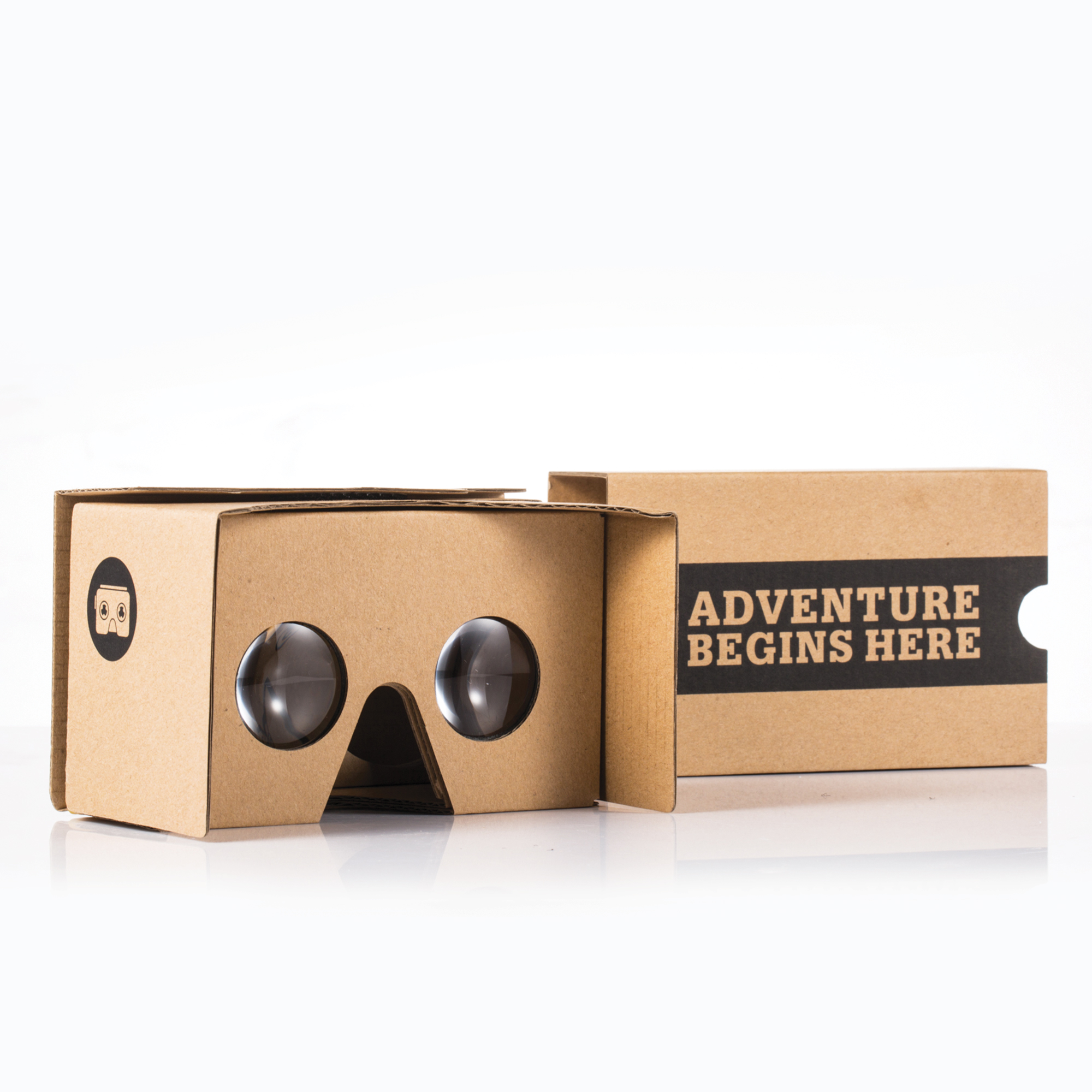 Der Virtual Reality Viewer aus Pappe von Micasa Trading Limited aus Hongkong. Foto: Firma