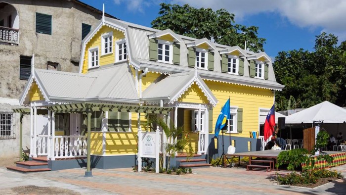 Das ehemalige Elternhaus des Literaturnobelpreisträgers Derek Walcott