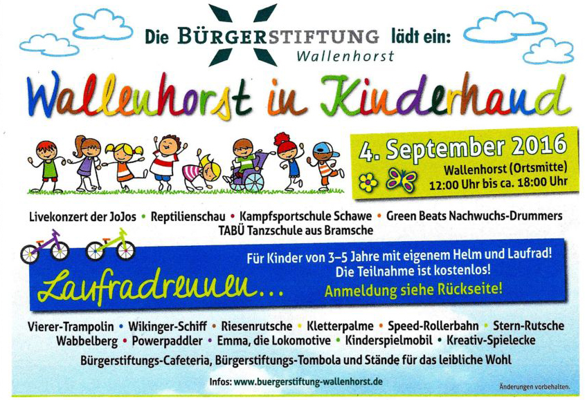 Wallenhorst in Kinderhand
