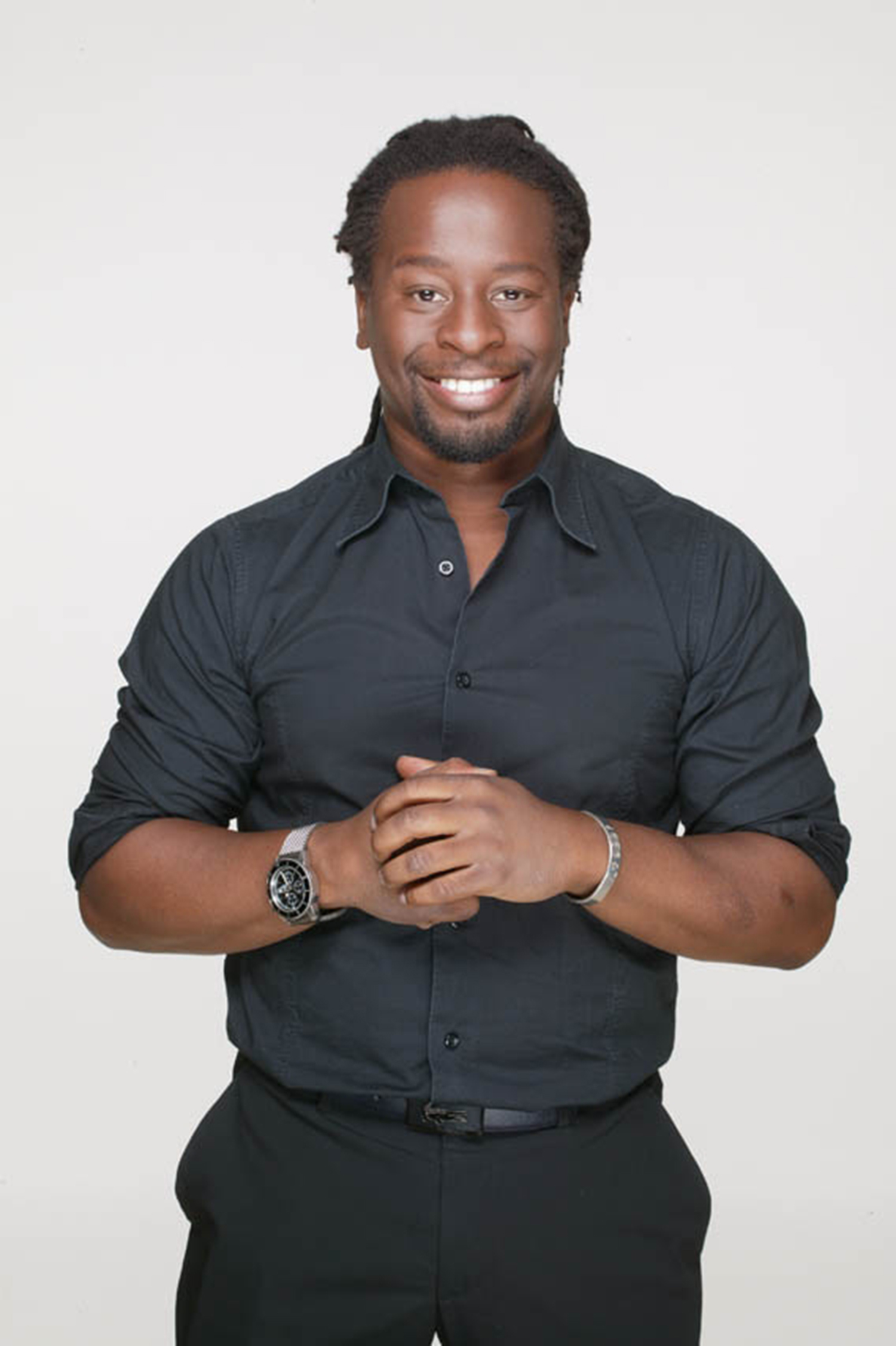Hat Lust auf?Flurwoche?: Der Moderator und Schauspieler Mola Adebisi, bekannt als?Käpt?n Mola?. (Bil