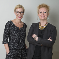 v.l.n.r.: Kristin Stenzel und Anne Weber v.l.n.r.: Kristin Stenzel und Anne Weber