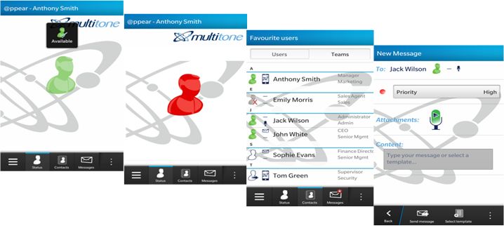 @ppear - Smart-App für die Multitone i-Message Kommunikationsplattform und Alarmserver-Lösung @ppear - Smart-App für die Multitone i-Message Kommunikationsplattform und Alarmserver-Lösung