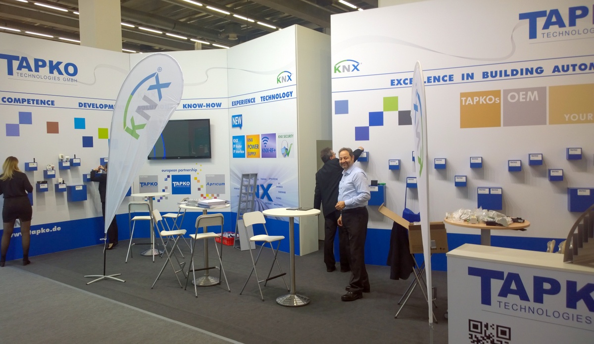 Tapko Technologies auf der light& building in Frankfurt Tapko Technologies auf der light& building in Frankfurt