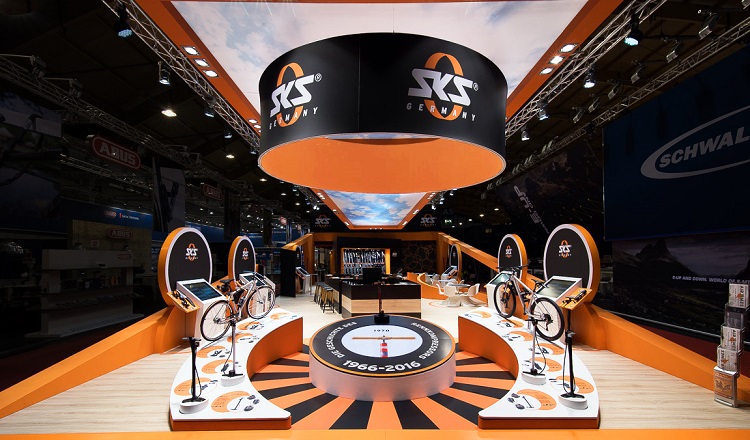 SKS Germany - Eurobike 2016, Messearchitektur Stilform-designgroup SKS Germany - Eurobike 2016, Messearchitektur Stilform-designgroup
