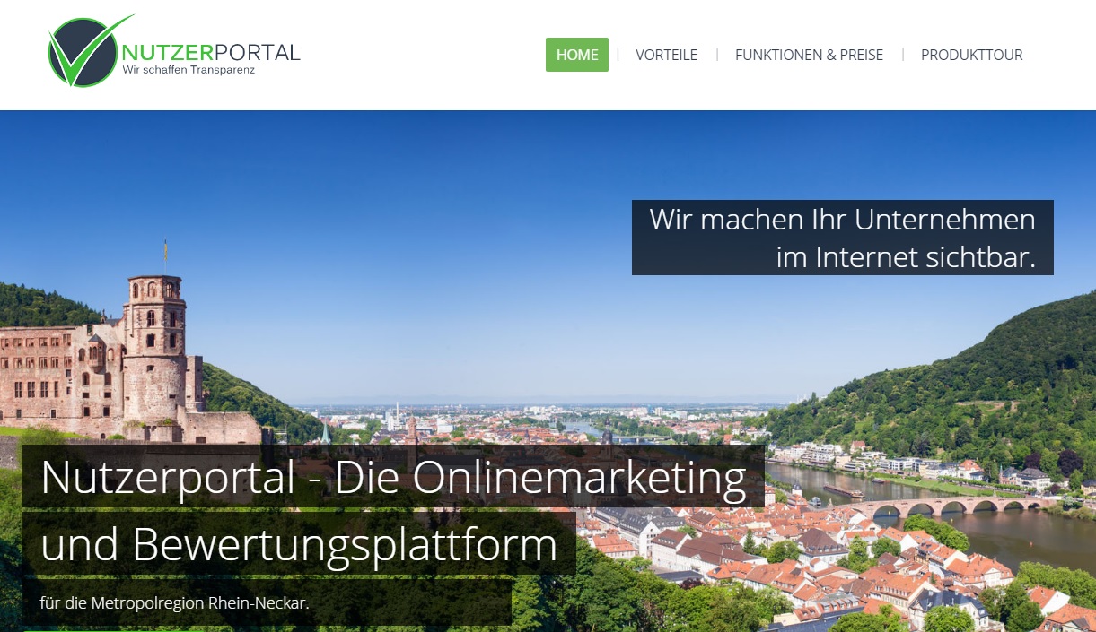 Startseite www.nutzerportal.de Startseite www.nutzerportal.de