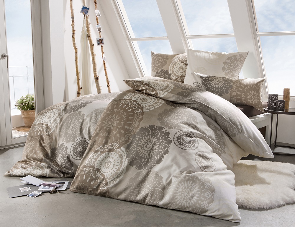 Erwin Mueller Mako-Satin-Bettwaesche im Mandala Design (Bildquelle:©erwinmueller.de)