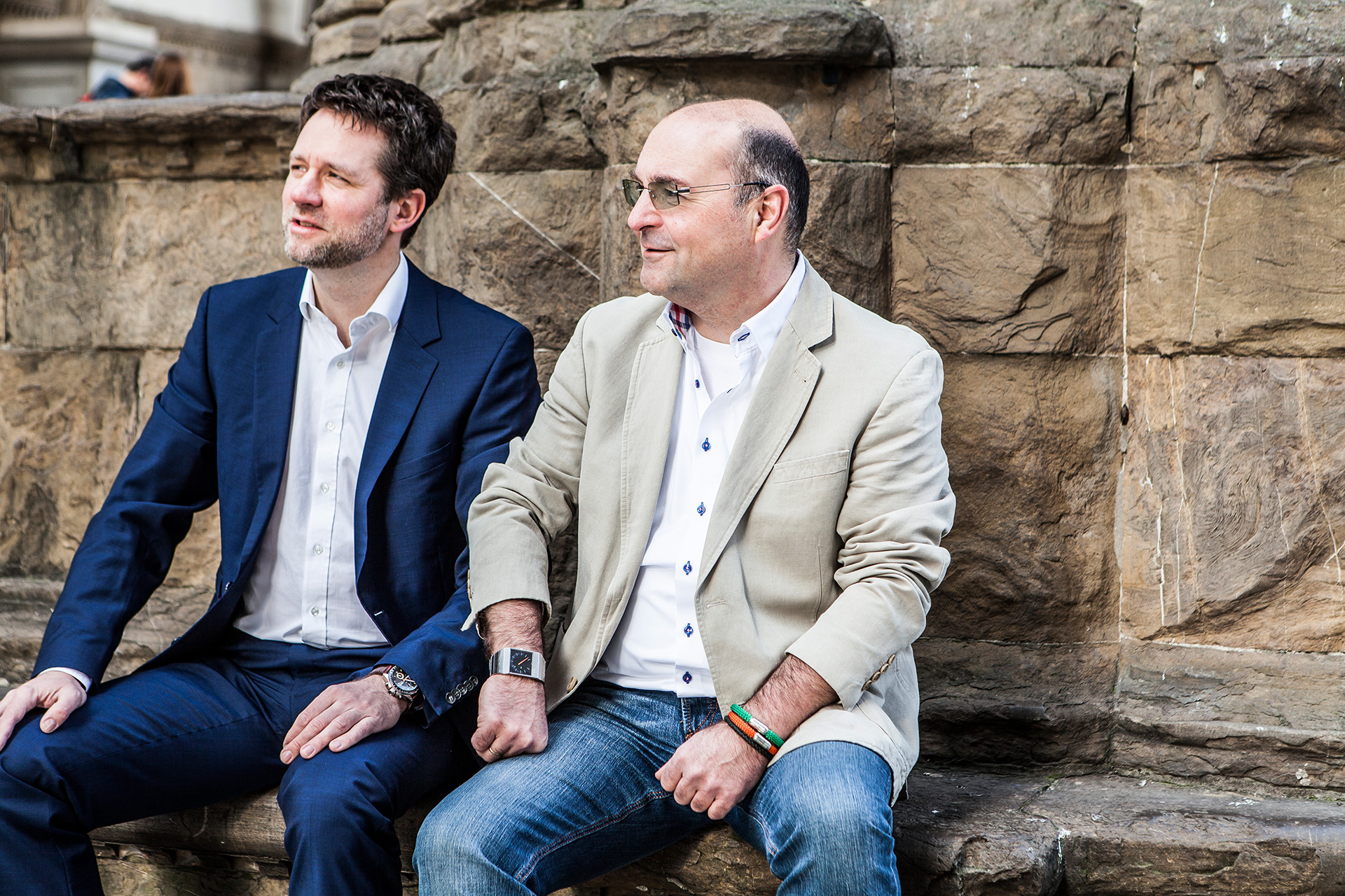 Christian Buchholz und Benno van Aerssen setzen mit dem Innovation Practitioner Innovations-Impulse. Christian Buchholz und Benno van Aerssen setzen mit dem Innovation Practitioner Innovations-Impulse.