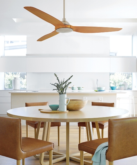 Ventilatoren mit Holzflügeln, wie der A-Type von Casa Bruno, sind 2017 im Trend Ventilatoren mit Holzflügeln, wie der A-Type von Casa Bruno, sind 2017 im Trend