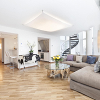 Entrée, Livingroom und Küche Entrée, Livingroom und Küche