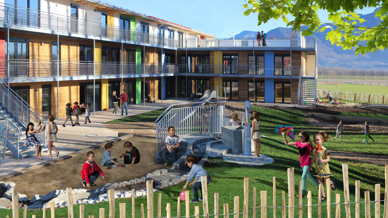 (Foto: Dahoam im Inntal) Imagebild Montessori-Kinderhaus