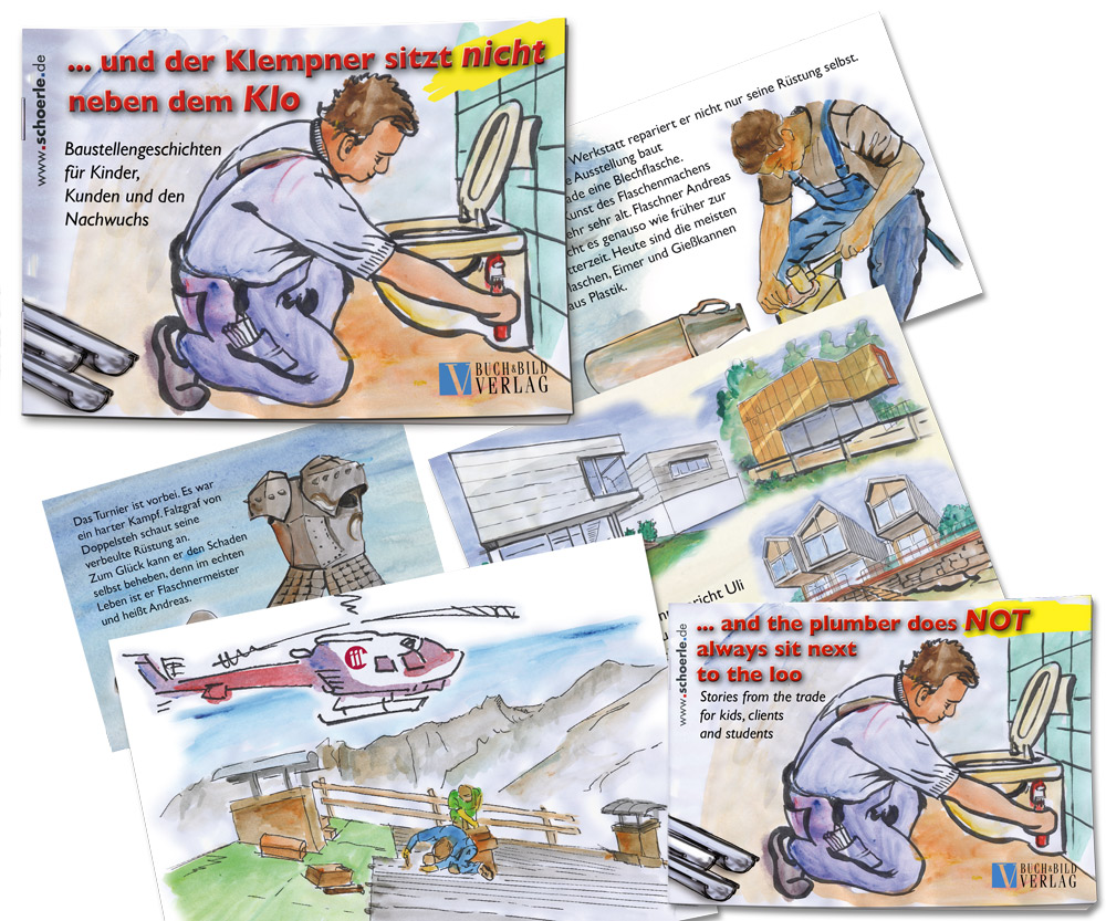 Das Vorlesebuch für Kinder über den Klempnerberuf mit schönen Illustrationen. Das Vorlesebuch für Kinder über den Klempnerberuf mit schönen Illustrationen.