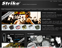 Neue Optik, benutzerfreundliche Struktur: der neue Strike-Online-Shop