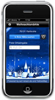 Weihnachtsmärkt in Ihrer Nähe - Die iPhone-App Weihnachtsmärkt in Ihrer Nähe - Die iPhone-App