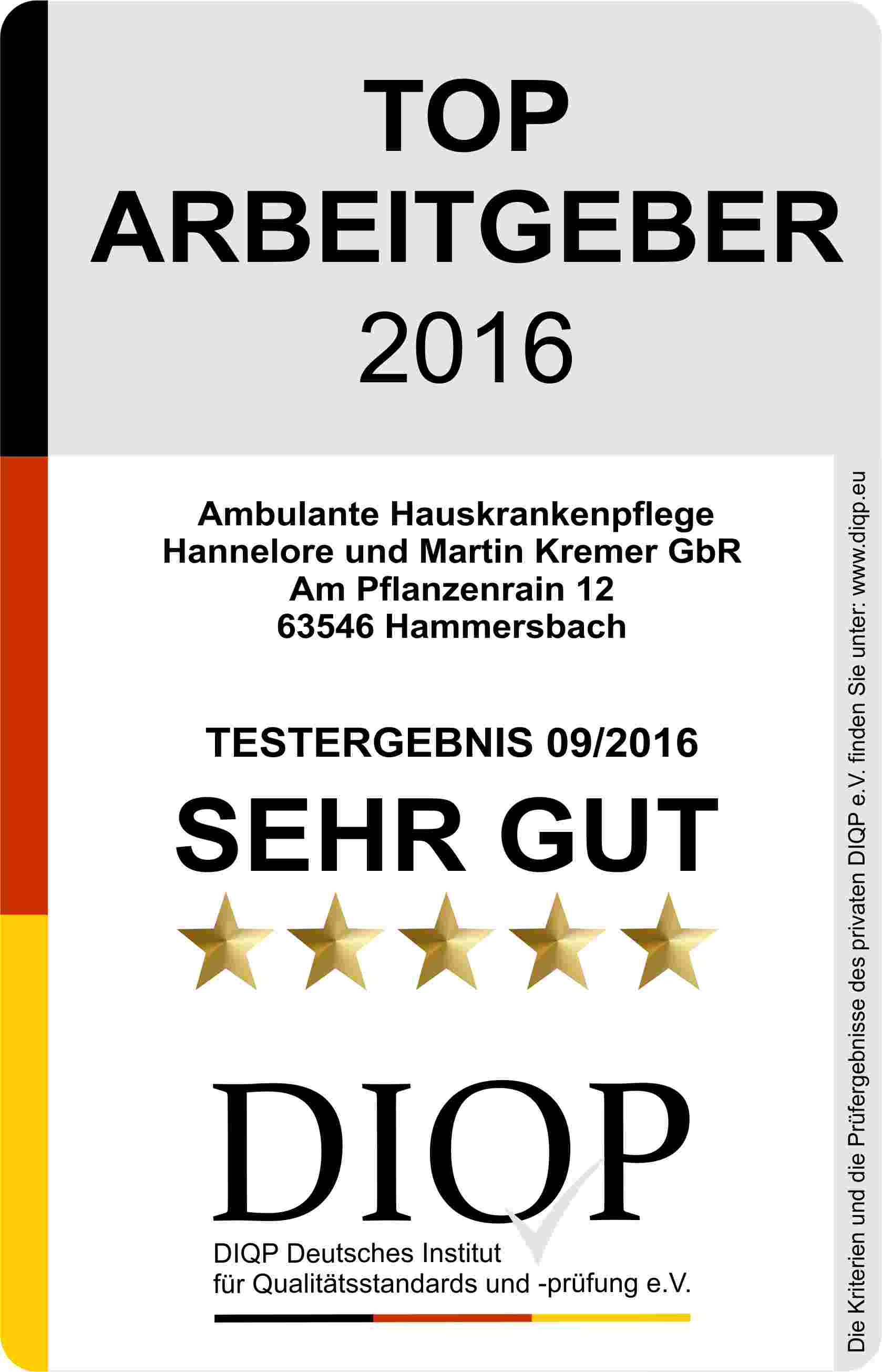 Top Arbeitgeber (DIQP)