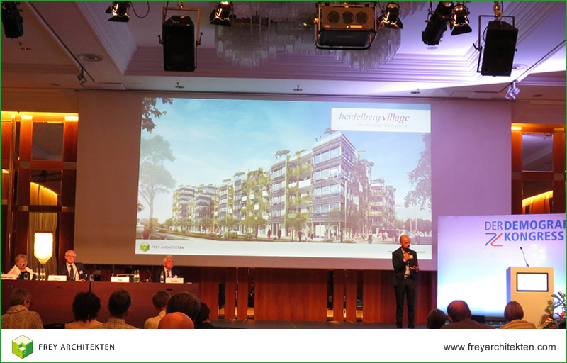 Vorjahrespreisträger Architekt Wolfgang Frey als Referent auf dem diesjährigen Demografiekongress Vorjahrespreisträger Architekt Wolfgang Frey als Referent auf dem diesjährigen Demografiekongress