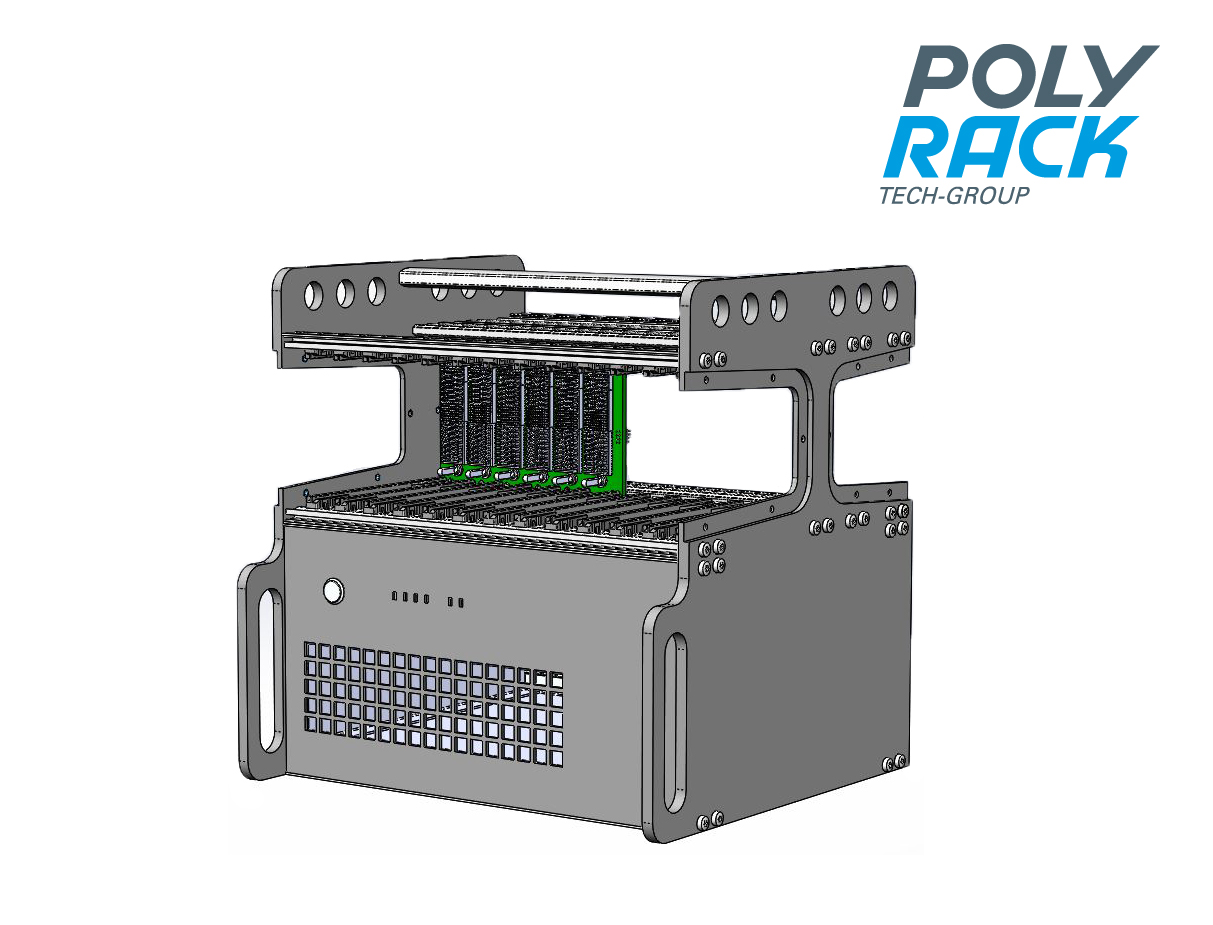 VPX 19?Development Chassis von POLYRACK