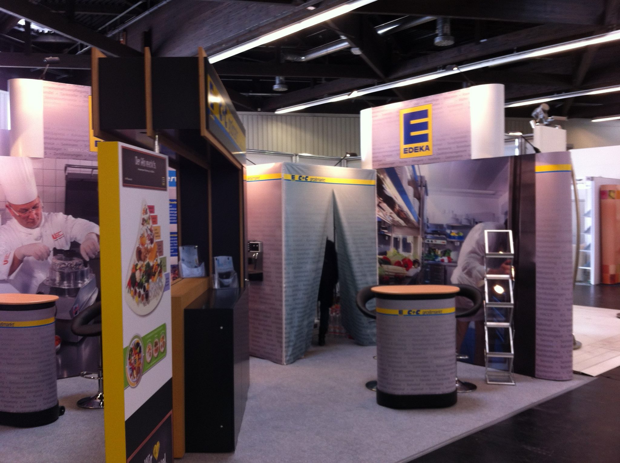 EDEKA Messestand EDEKA Messestand