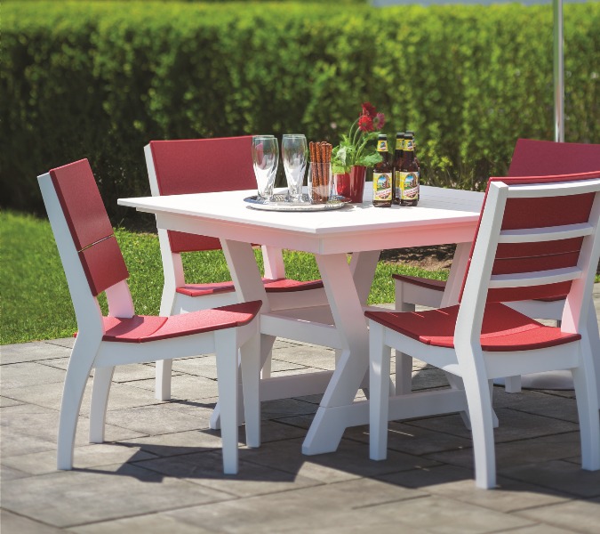 Bunte Farben sind 2017 bei Gartenmöbeln Trend- Casa Bruno hat Polywood Holzmöbel in 13 Farben