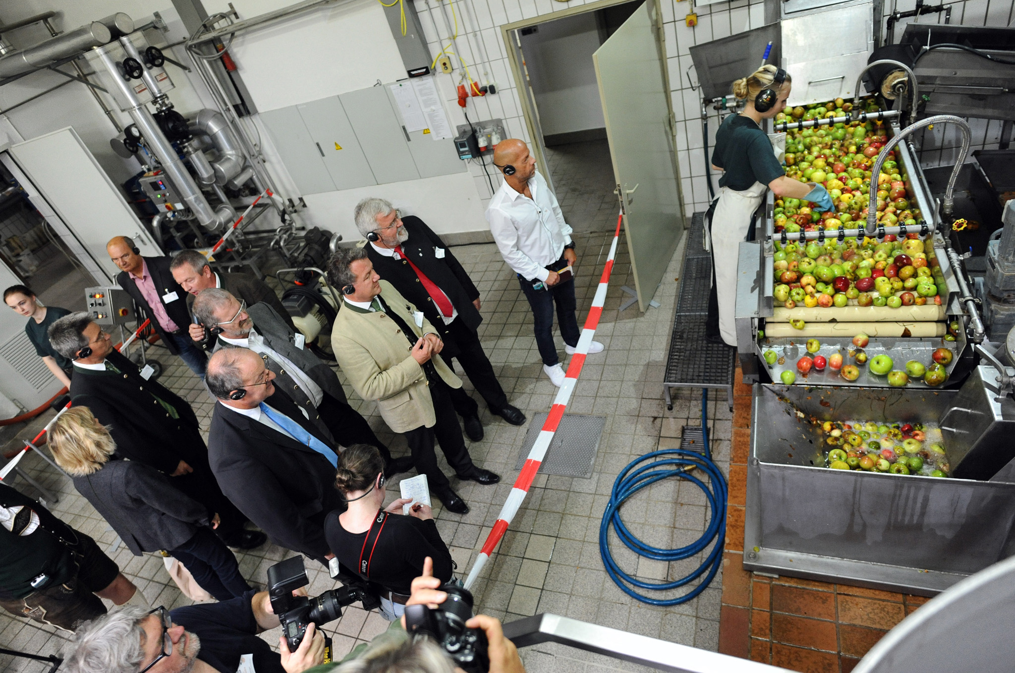 ?Besuch Deinen Saftladen?unter diesem Motto wurde heute die Branchenaktion im bayerischen Rohrdorf (