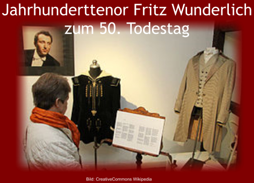 Fritz Wunderlich zum 50. Todestag