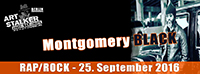 Montgomery Black (US) - Rap / Rock aus Chicago im ART Stalker Berlin Montgomery Black (US) - Rap / Rock aus Chicago im ART Stalker Berlin