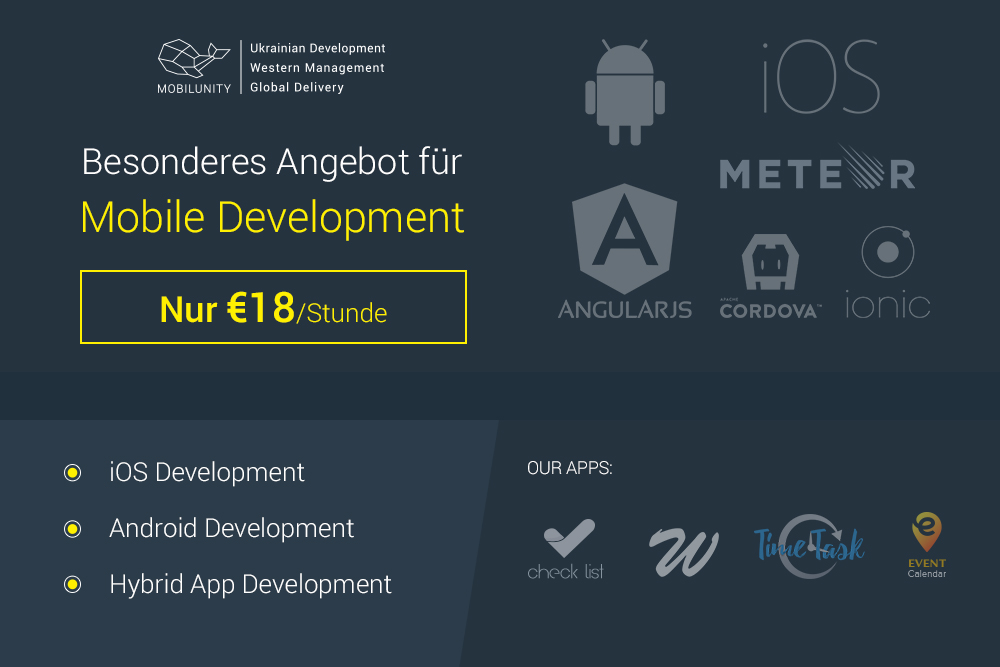 Mobile Application Development Mobile Application Development