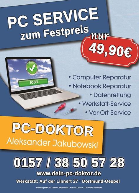 PC Doktor Jakubowski Flyer