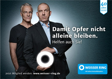 „Damit Opfer nicht alleine bleiben“ – unter anderem die Kölner Tatort-Kommissare Klaus J. Behrendt u „Damit Opfer nicht alleine bleiben“ – unter anderem die Kölner Tatort-Kommissare Klaus J. Behrendt u
