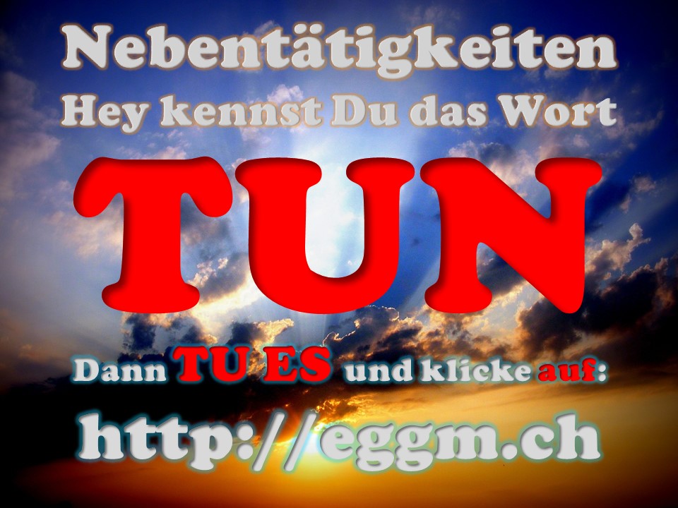 Erfolg beginnt mit drei Buchstaben TUN