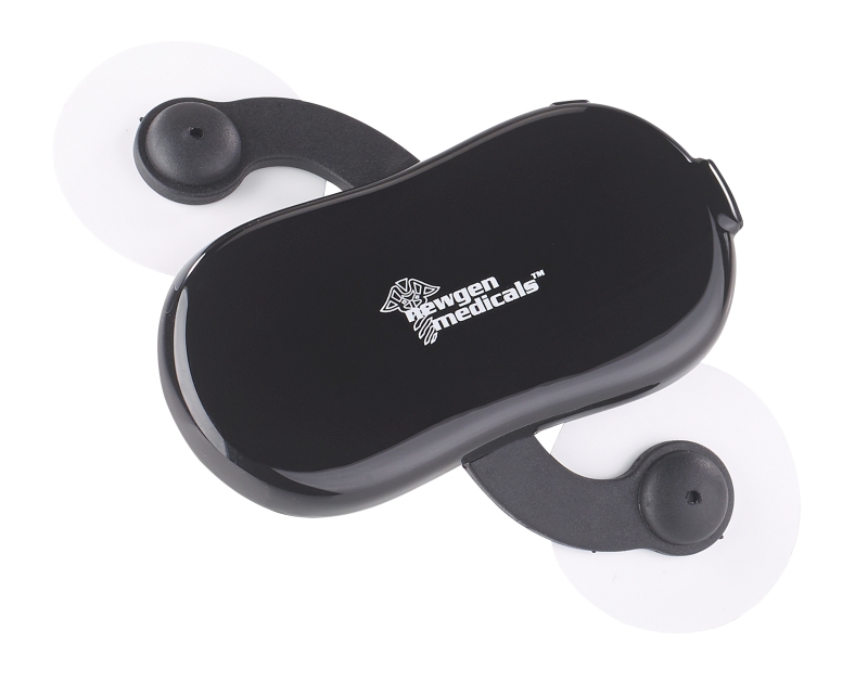 newgen medicals App-gesteuertes Akku-Schmerzpflaster EM-280 mit Bluetooth, TENS& EMS