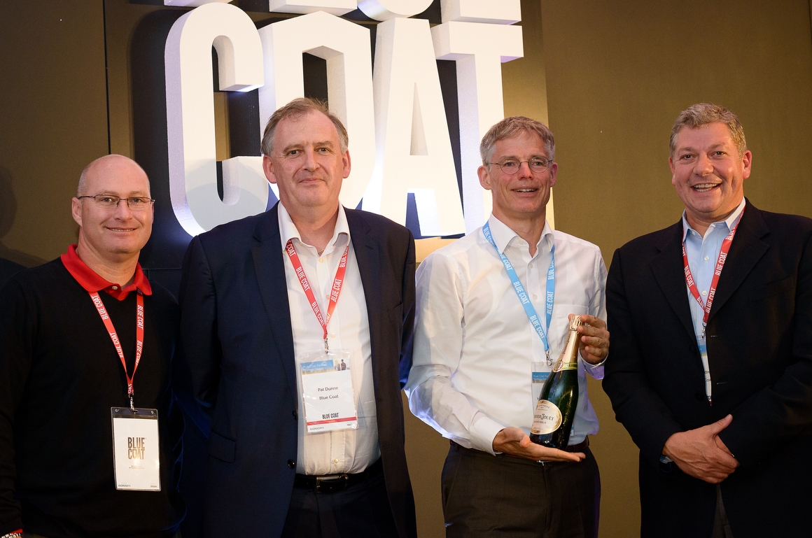 Controlware wurde von Blue Coat als?EMEA Incremental Business Partner of the Year 2016?prämiert.