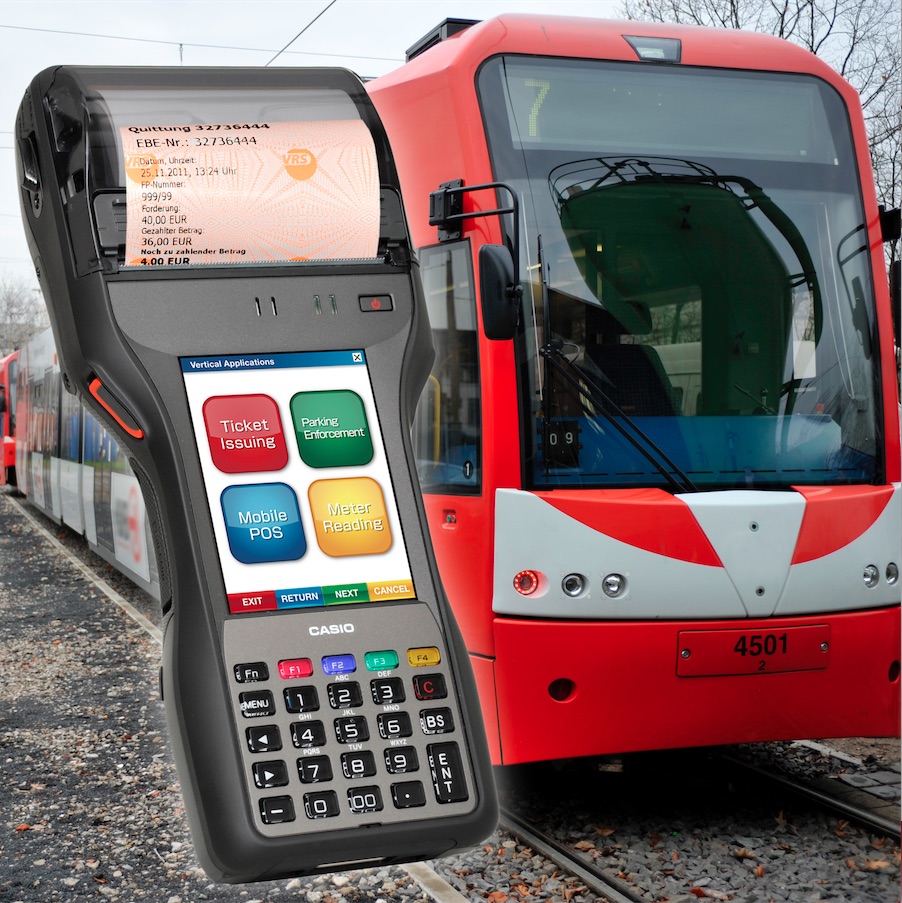 Mit dem Casio Handheld-Computer gefälschte Zeitkarten erkennen