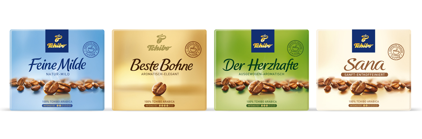 Tchibo-Range nach dem Relaunch